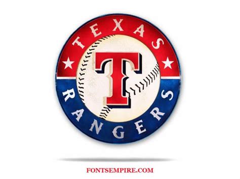 Texas Rangers Font Download Fonts Empire