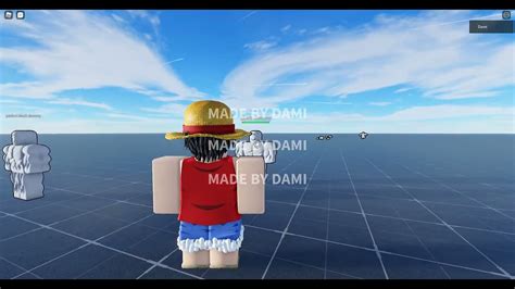 Luffy Anime Battle Era Showcase Roblox Studio Youtube