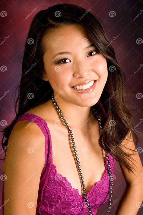 Asian Brunette Stock Image Image Of Casual Studio Female 7925373