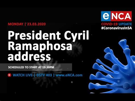 Ramaphosa was sworn in as president on thursday by chief justice mogoeng mogoeng after jacob zuma resigned late on wednesday during a televised address to the. LIVE: Ramaphosa COVID-19 Address ⋆ Pindula News