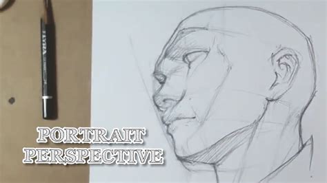 Portrait Perspective Drawing Method Youtube