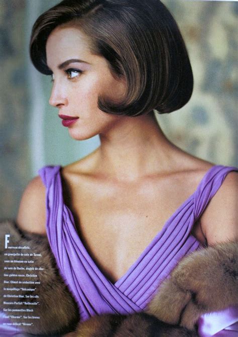 Christy Turlington Photography By Arthur Elgort For Vogue Magazine