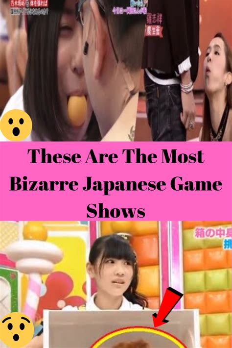 These Are The Most Bizarre Japanese Game Shows Japanese Game Show