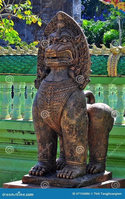 Statue Leo Stock Photo Image Of Church Fang Lion Detail 47154086