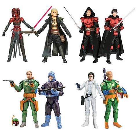 Star Wars Legacy Action Figure Comic Packs Wave 2 Set