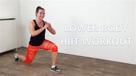 10 Minute Lower Body Hiit Workout Youtube