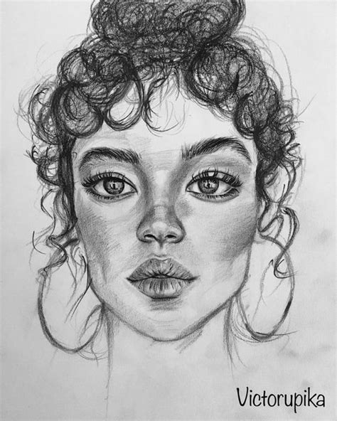 26 Pencil Sketches Of Faces Portrait Drawing Drawing Artwork Lips