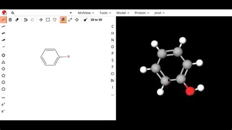 Ccce Article View 3d Structure Of Organic Molecules Youtube