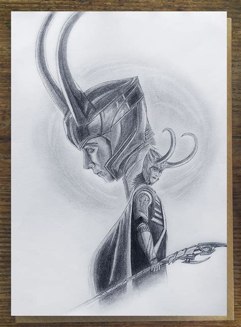 Loki Sketch By Me 2021 Rdrawing