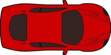 Red Car Top View Clipart Free Download Transparent Png Creazilla