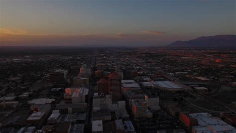 Time Lapse Of Sunset In Albuquerque New Mexico Stock Footage Video