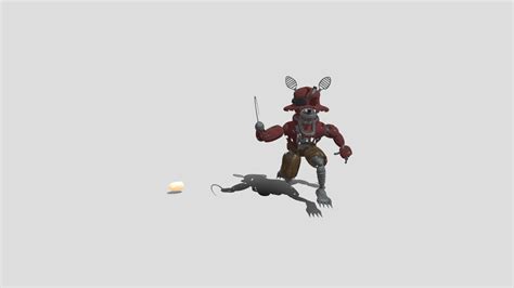Grim Foxy Fnaf Download Free 3d Model By Lolbit1002 Zglandboy