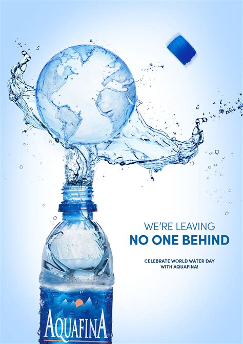 Aquafina World Water Day Ad On Behance Advertising