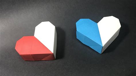 Origami Heart T Box Christmas Birthday Youtube