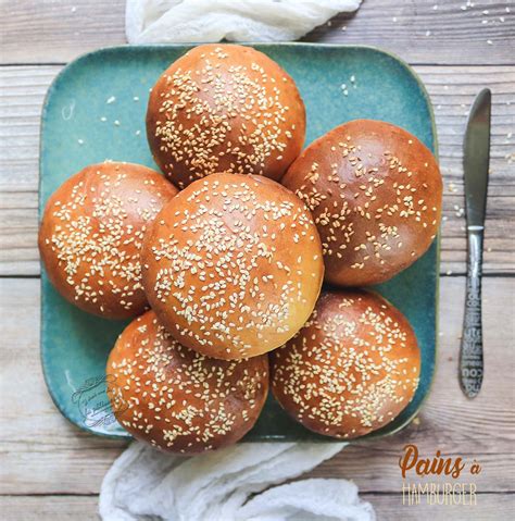 Les pains pour hamburger maison