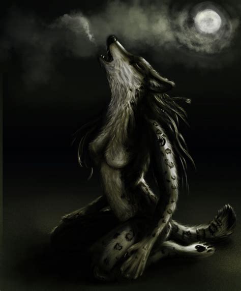 Female Werewolves Werewolf Werewolf Art