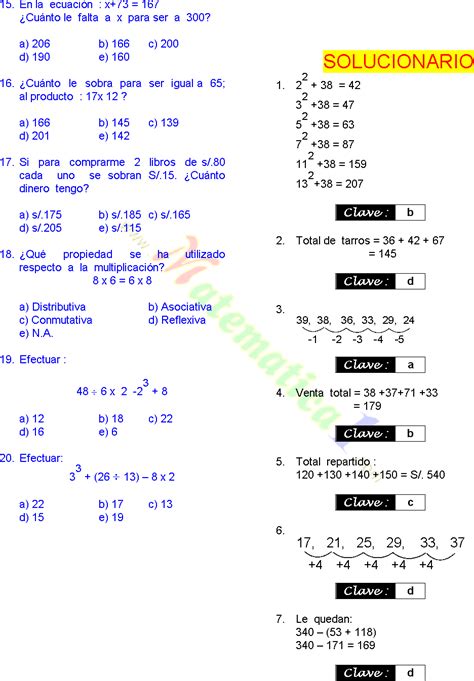 Te damos la bienvenida a la página de matemáticas de 3.ᵉʳ grado de ixl. MATEMATICAS PROBLEMAS RESUELTOS DE TERCERO DE PRIMARIA PDF