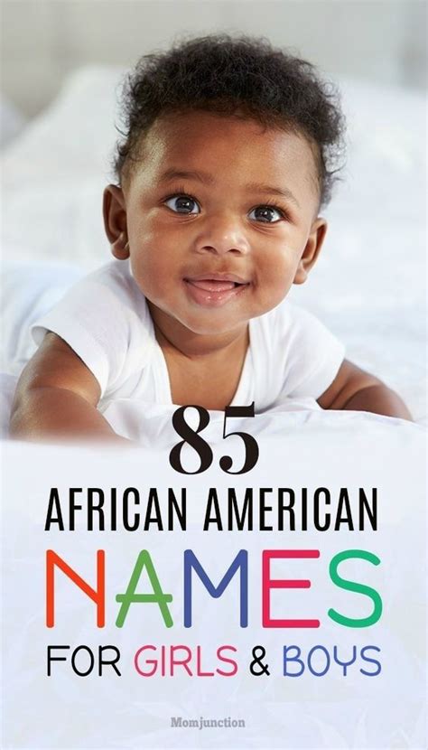 80 Popular African American Baby Names With Meanings African Baby
