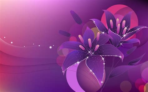 49 Widescreen Desktop Wallpaper Abstract Flower On Wallpapersafari