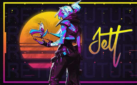 1680x1050 Resolution Jett Valorant Neon Art 1680x1050 Resolution