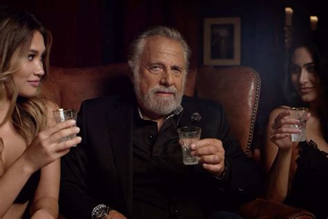 The Original Most Interesting Man In The World Is Back This Time Hes Drinking Something Much