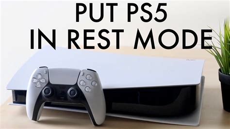 How To Put Ps5 In Rest Mode 2022 Youtube