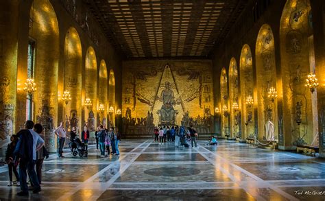 2016 Baltic Cruise Stockholm City Hall Gold Room Flickr