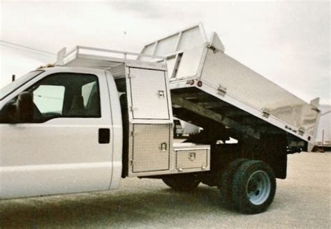 Flat Deck And Landscape Aluminum Dump Truck Bodies Dpb 21 Custom