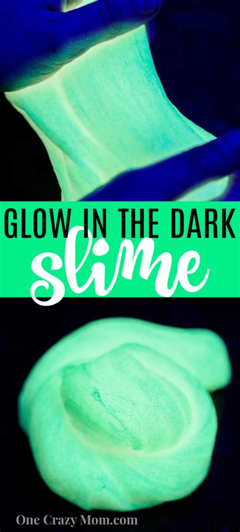 Glow In The Dark Slime How To Make Glow In The Dark Slime