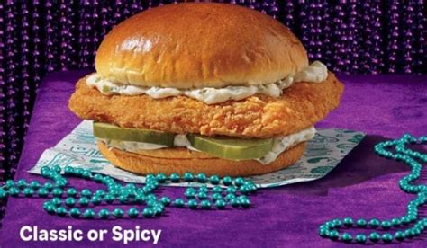 The Flounder Fish Sandwich Is Back At Popeyes In Classic And Spicy