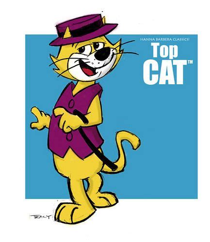 Top Cat Classic Cartoon Characters Retro Cartoons Vintage Cartoon