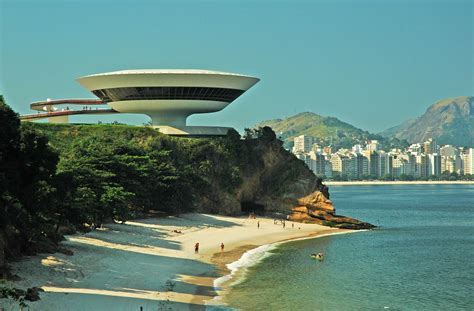 Mac Niterói Rio De Janeiro Oscar Niemeyer Oscar Niemeyer Art
