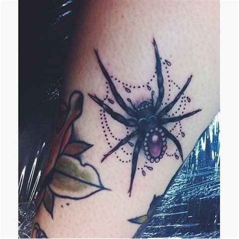 Web Tattoo Spider Tattoo Jewel Tattoo