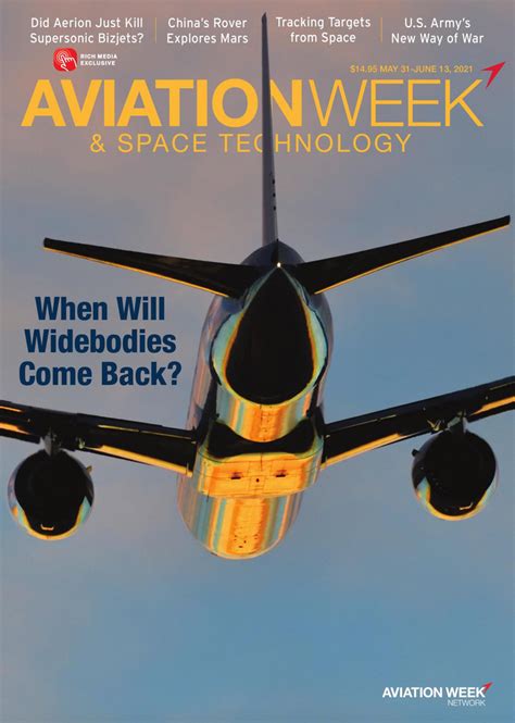 Aviation Week And Space Technology Covers From 2021 Aviation Week Network
