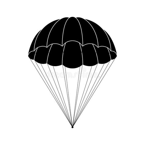 Person Parachute Pictogram Icon Stock Illustrations 187 Person