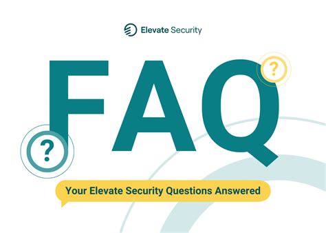 faq your elevate security questions answered elevate security