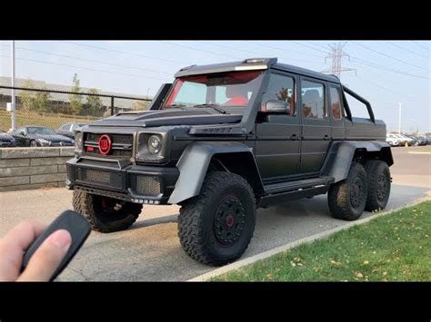 Brabus Mercedes Benz G63 Amg 6x6 Fetches In An Auction 47 Off