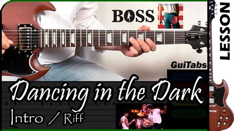 How To Play Dancing In The Dark 💃🏃 Intro Bruce Springsteen Guitar