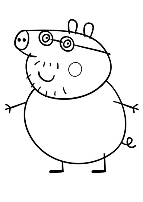 Peppa pig coloring pages will introduce your children to the heroes of a fun and informative cartoon series that children of all ages love. Printable Peppa Pig Coloring Pages For Your Little Ones ...