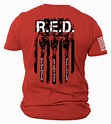 Nine Line Apparel R.E.D. Short-Sleeve T-Shirt for Men | Cabela's