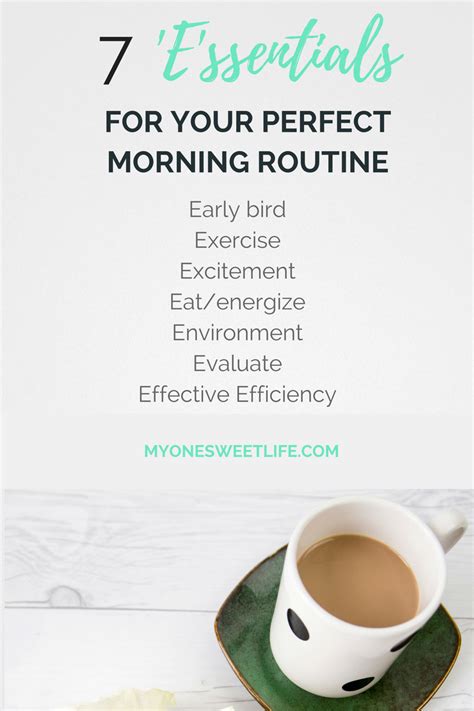 7 Essential Items To Create Your Perfect Morning Routine How To Start