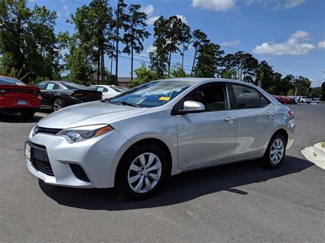 Known for reliability, not passion, the 2013 toyota corolla was past its prime. Pre-Owned 2014 Toyota Corolla LE 4D Sedan in Beaufort # ...