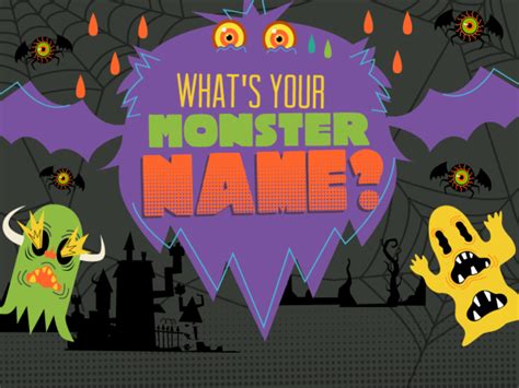 Whats Your Monster Name Play Online On Flash Museum 🕹️