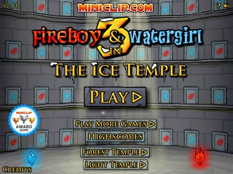 This time, see what's lurking for them deep within the confines of the ice temple! Fireboy and Watergirl 3: In The Ice Temple Hacked (Cheats ...