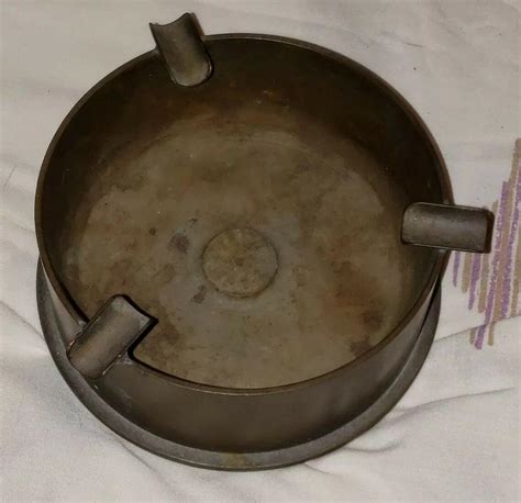 Wwii 1944 Trench Art Ashtray 105mm 1981990440
