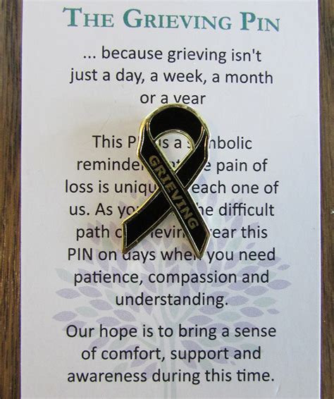Grieving Pin Helps People Express Grief Without Words The Chatham Voice