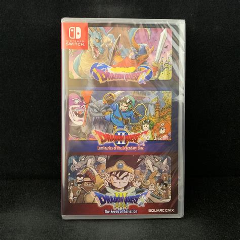 Dragon Quest 1 2 3iiiiii Collection Switch English Sub English