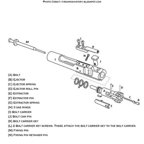 What Is An M4 Bolt Carrier Group Cat Outdoors
