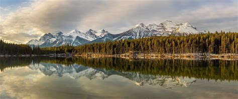 Banff National Park Hd Wallpaper Background Image 5120x2150