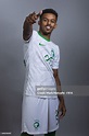 Haitham Asiri of Saudi Arabia poses during the official FIFA World ...
